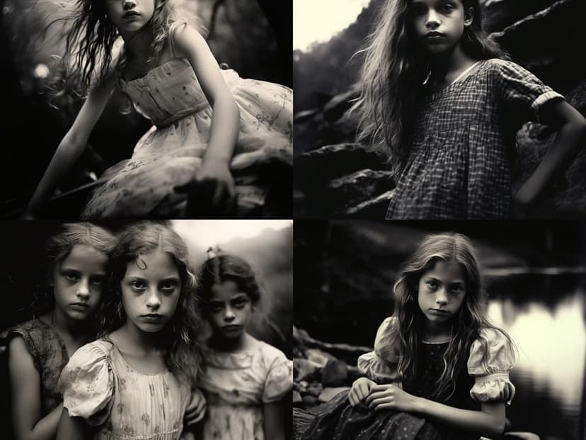 Vintage Monochrome Portraiture