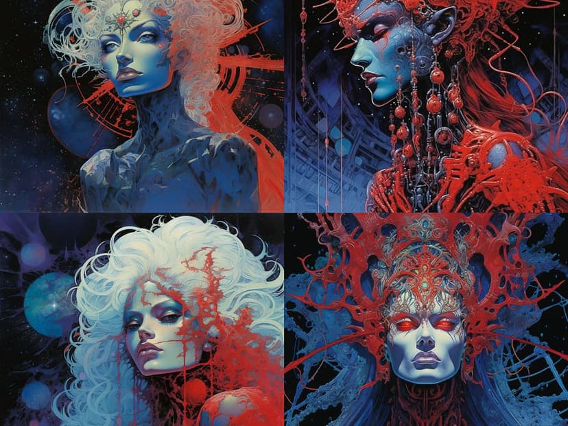 Psychedelic Cosmic Surrealism