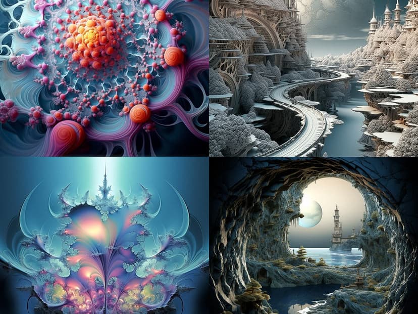 Surreal Fractal Fantasy