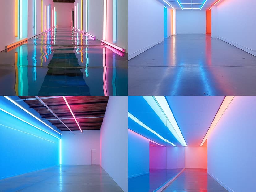 Neon Minimalism