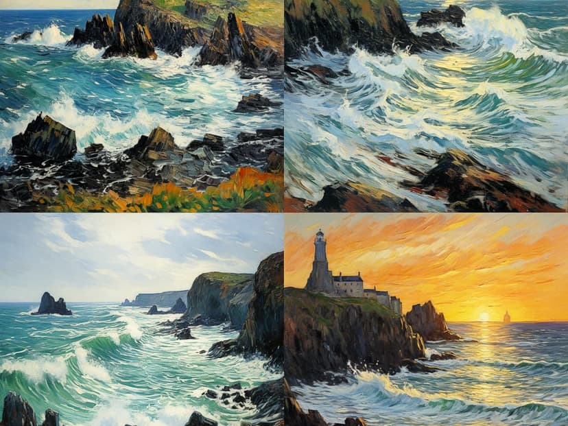 Impressionistic Coastal
