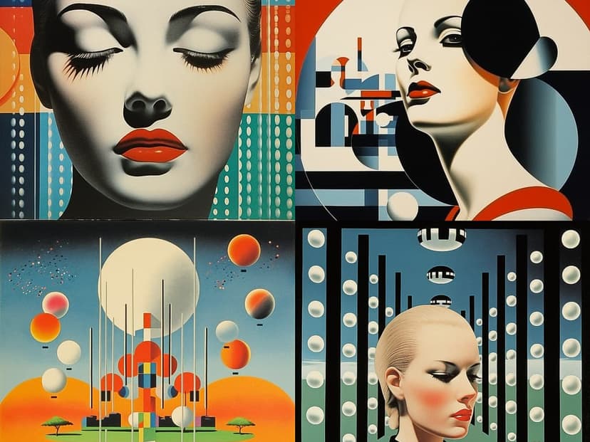Futuristic Pop Art