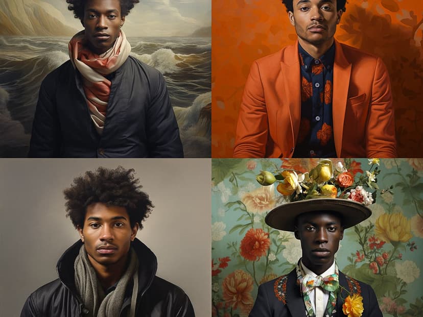 modern portraiture with eclectic backgrounds