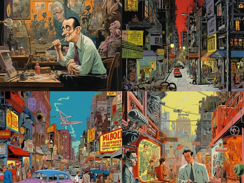 Retro Comic Noir
