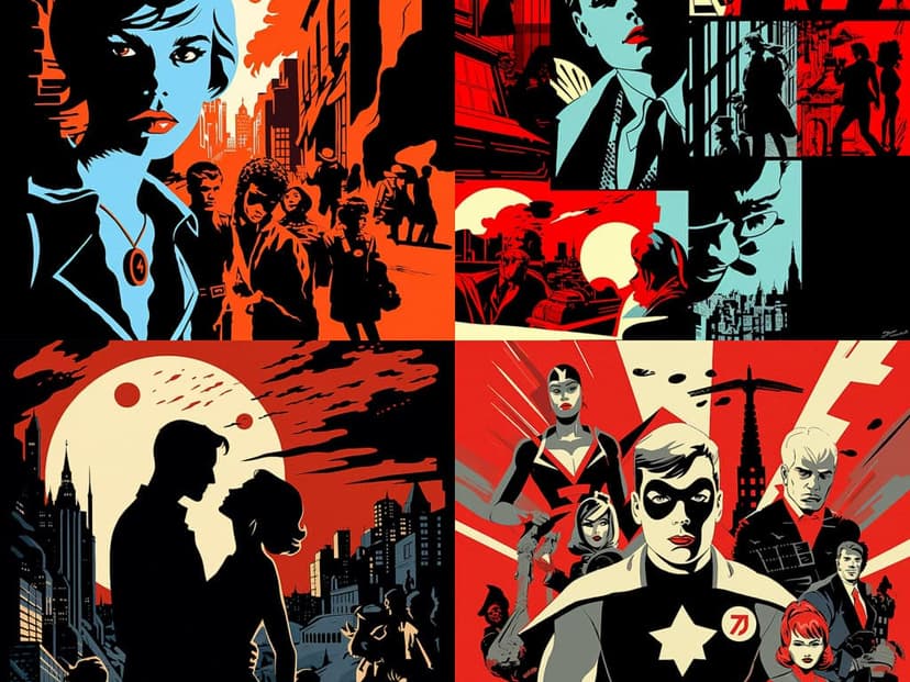 Noir Pop Art