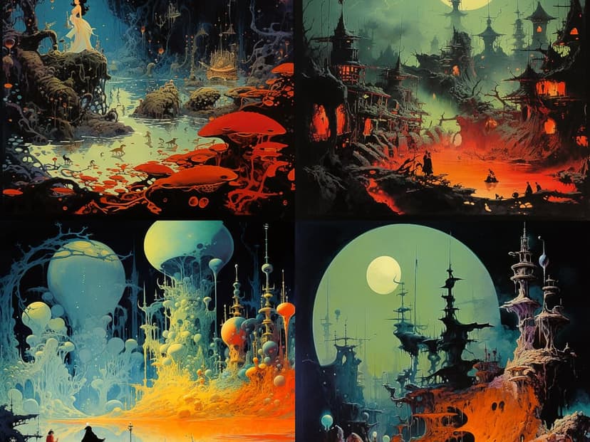 Surreal Sci-Fi Fantasy
