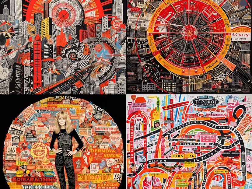 Pop Art Collage
