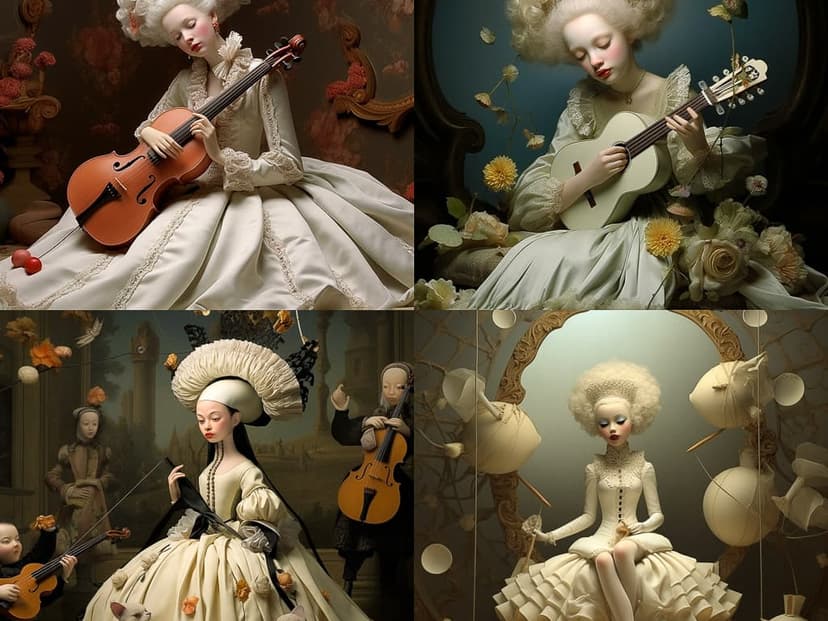 Baroque Doll Aesthetic