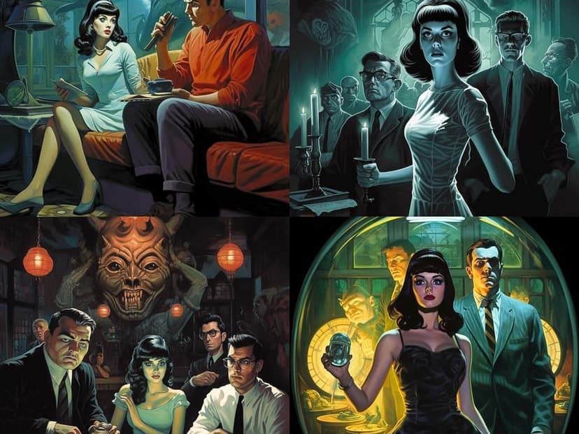 Retro Noir Comic