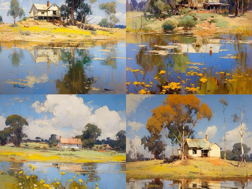 Impressionistic Landscape
