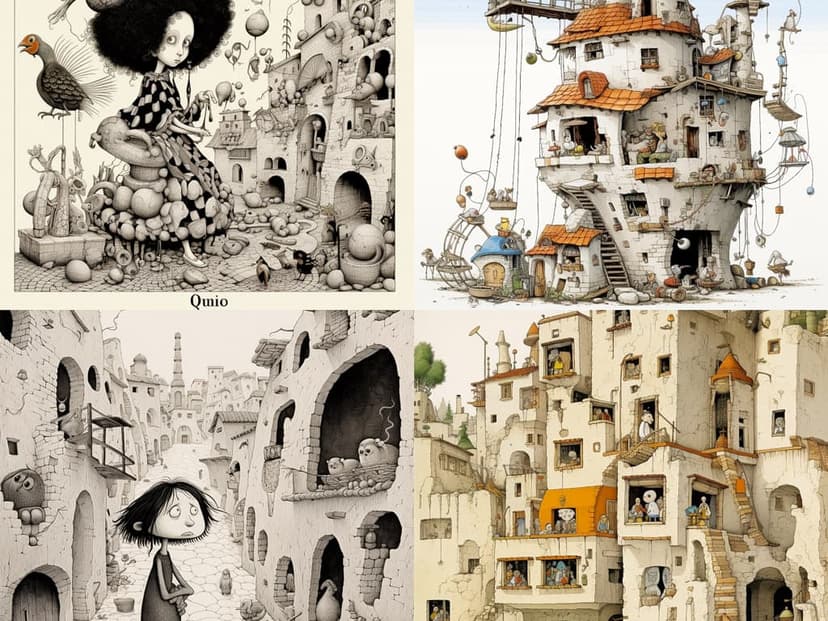 Whimsical Fantasy Architecture