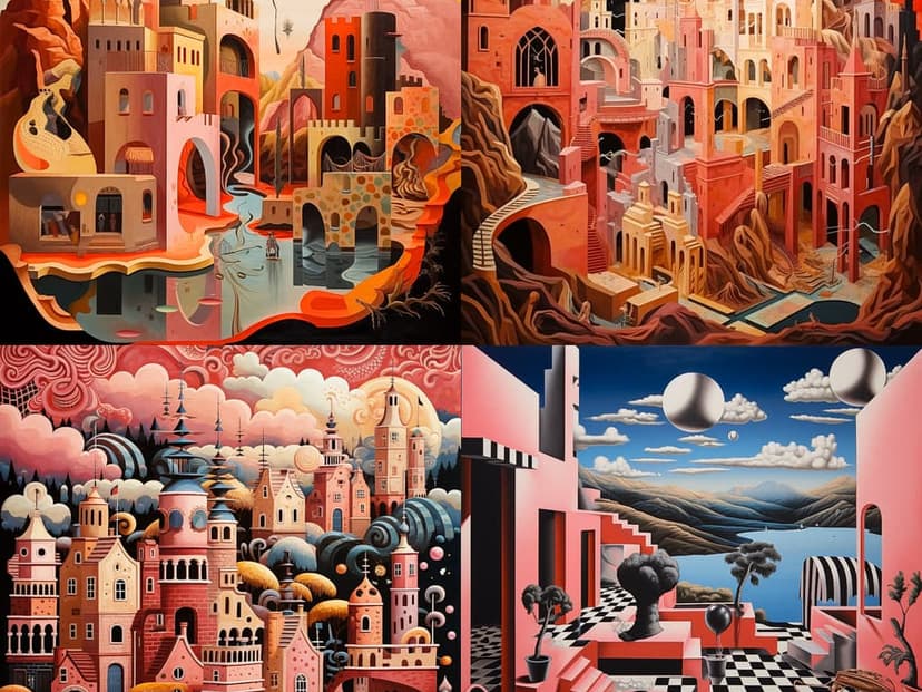 Surreal Architectural Fantasy