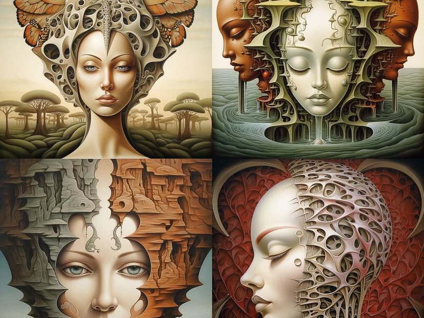 Surrealistic Organic Fusion