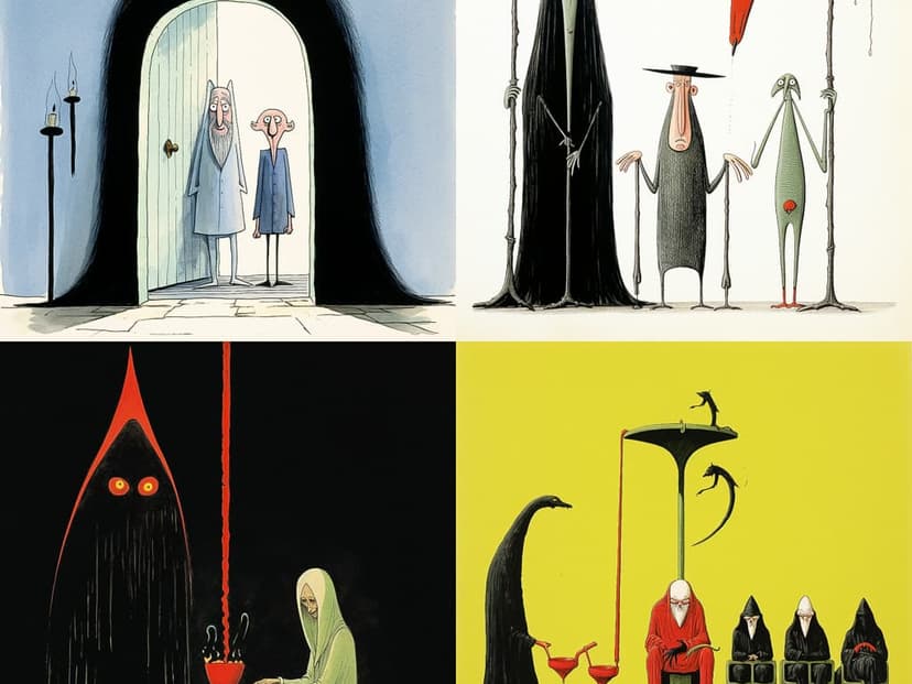 Surreal Cartoon Gothic