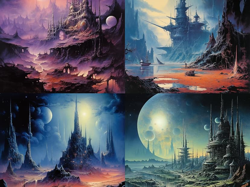 Retro Sci-Fi Fantasy