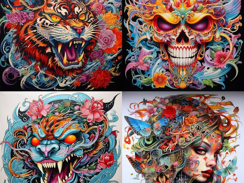 Neo-Japanese Tattoo Art