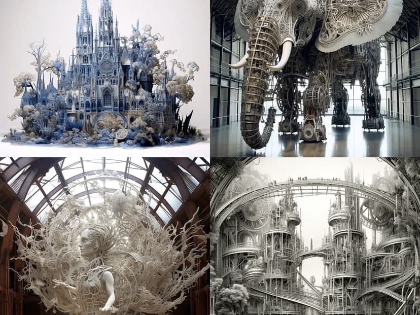 Intricate Mechanical Fantasy