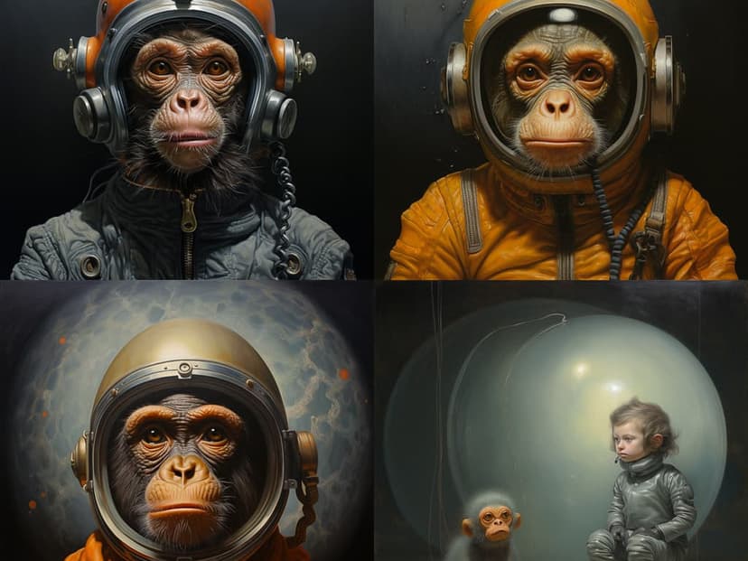 Surreal Space Portraiture