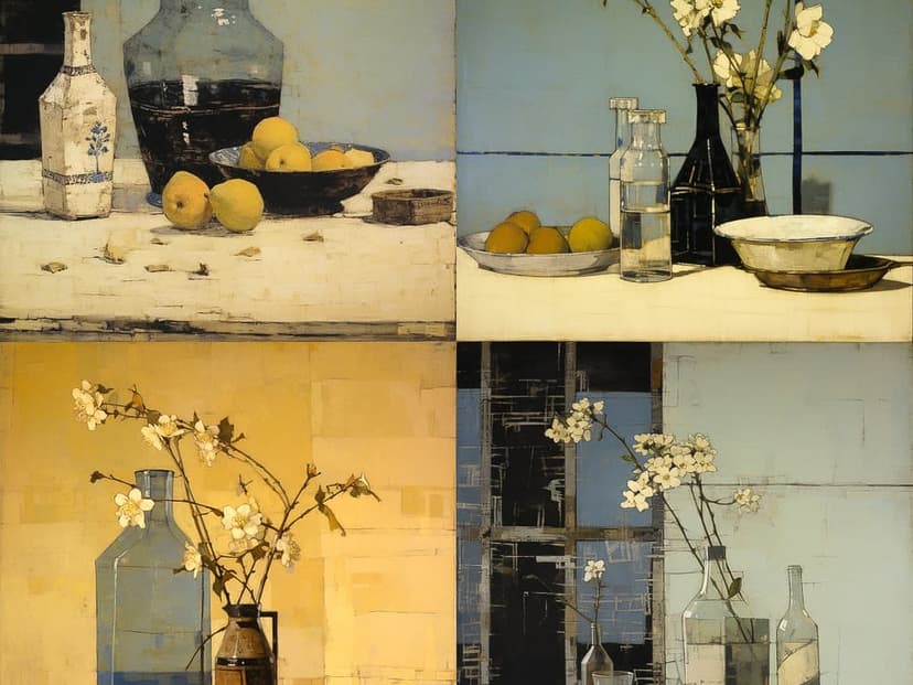 Modern Cubist Still Life