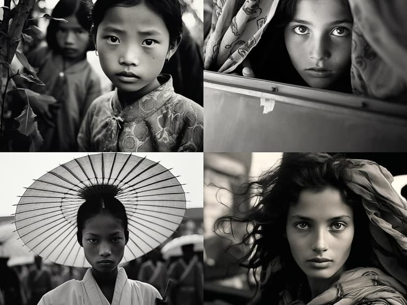 Monochrome Portraiture