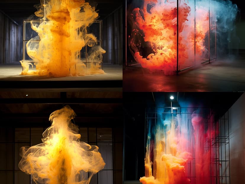 Vivid Smoke Art