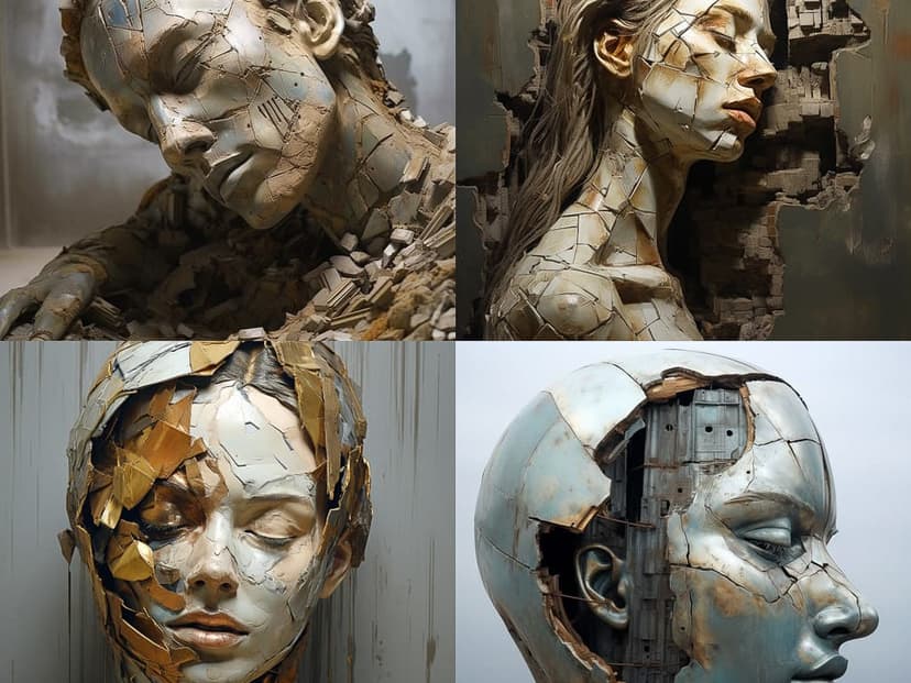 Fragmented Sculpture
