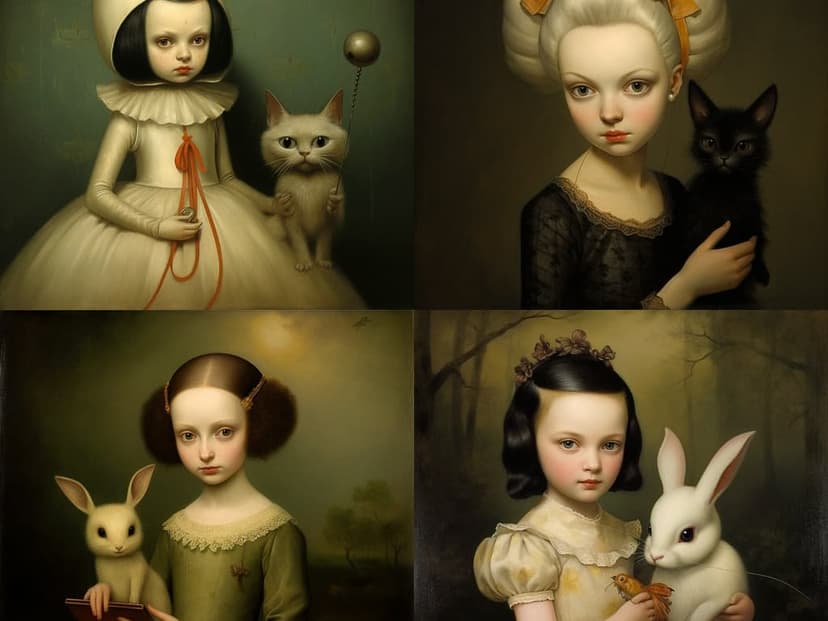 Surreal Gothic Portraiture