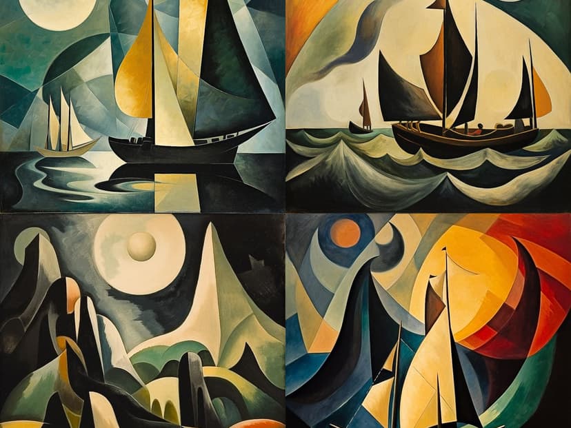 Cubist Seascape