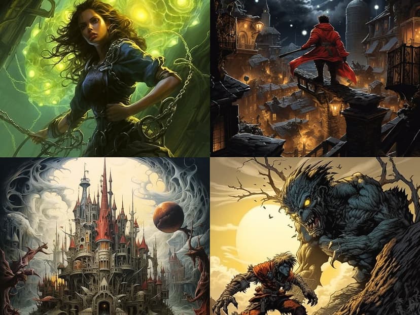 Fantasy Comic Art