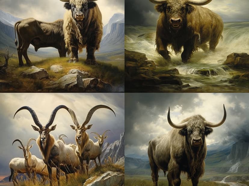 Realistic Wildlife Painting