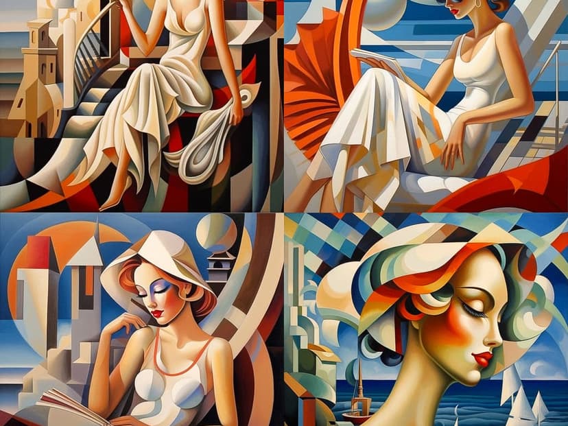 Cubist Art Deco