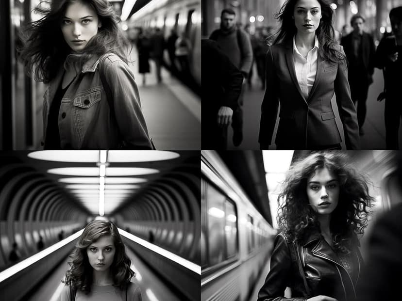 Monochrome Urban Portraiture