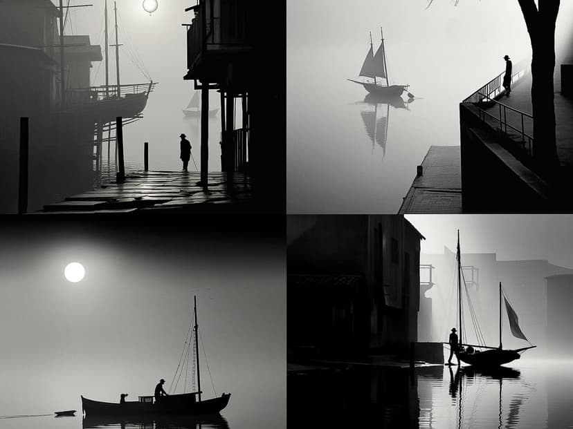 Monochrome Silhouette