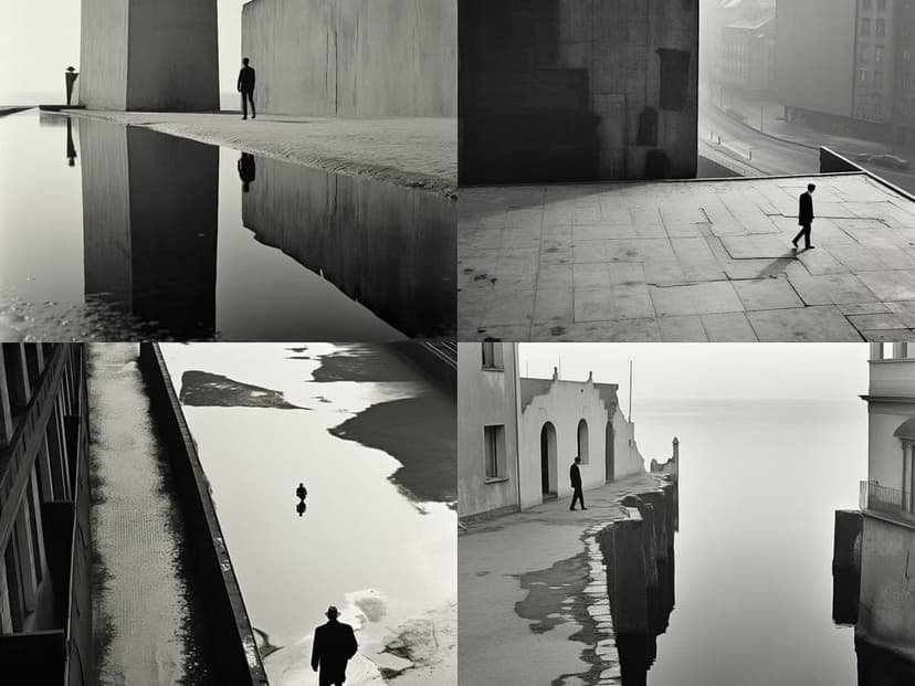 Surrealist Monochrome