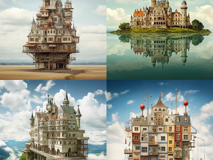 Surreal Architectural Fantasy