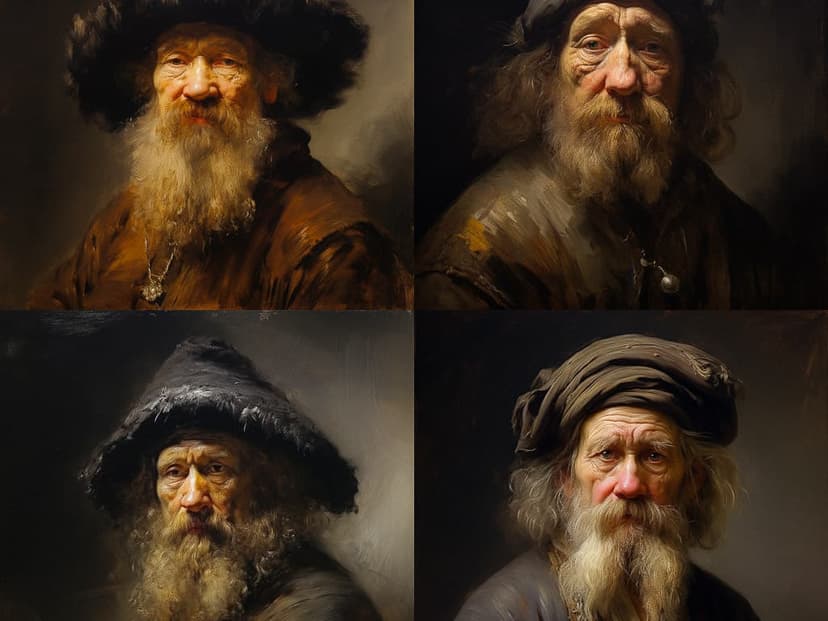 Rembrandt-esque Portraits