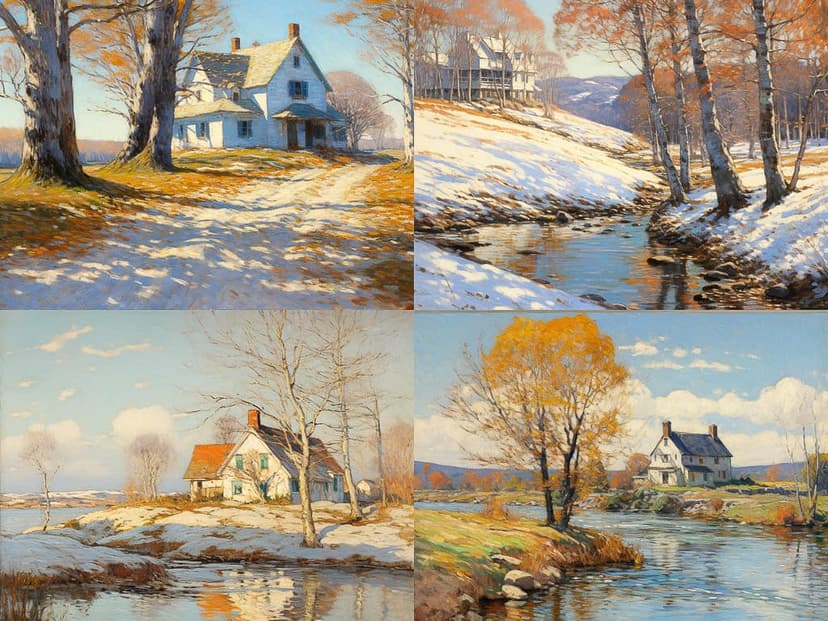Impressionistic Landscape