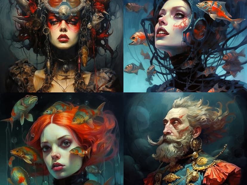 Surreal Fantasy Portraiture