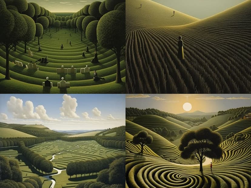 Surrealist Landscape