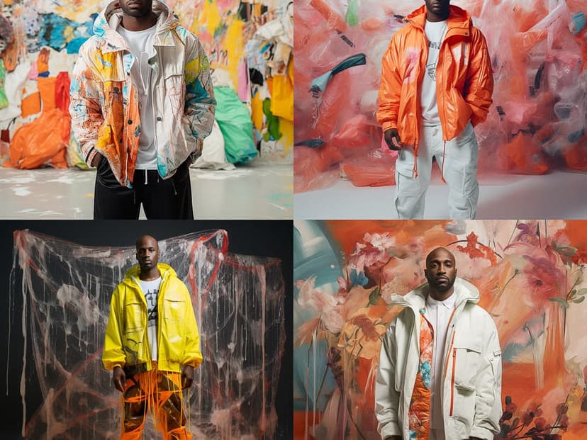 Vibrant Abstract Streetwear
