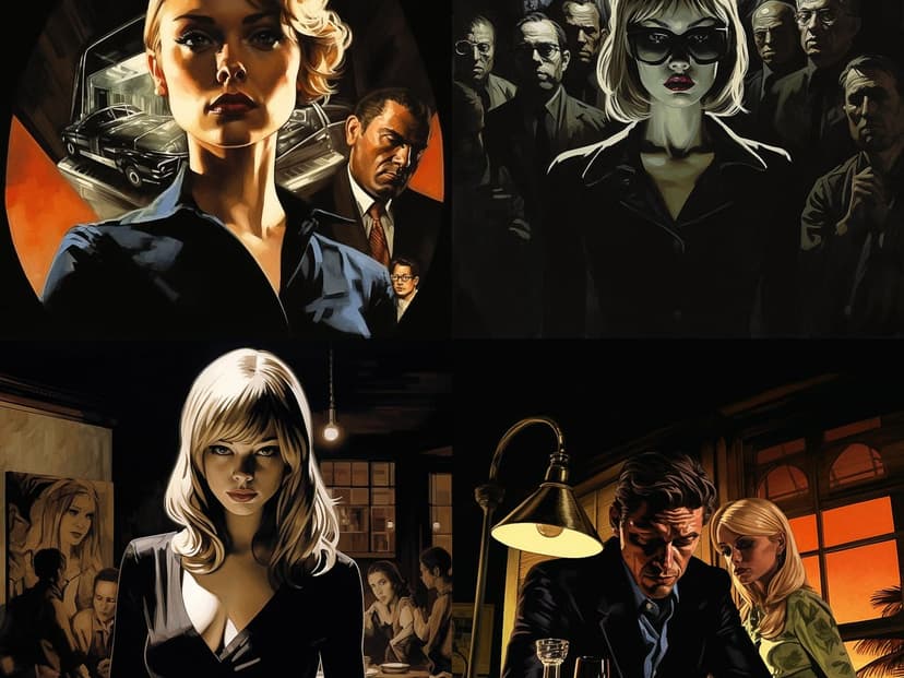 Noir Comic Style