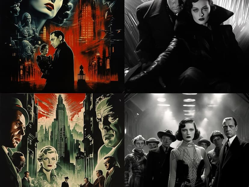 Noir Retro-Futuristic