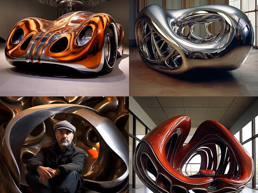 Futuristic Sculptural Design
