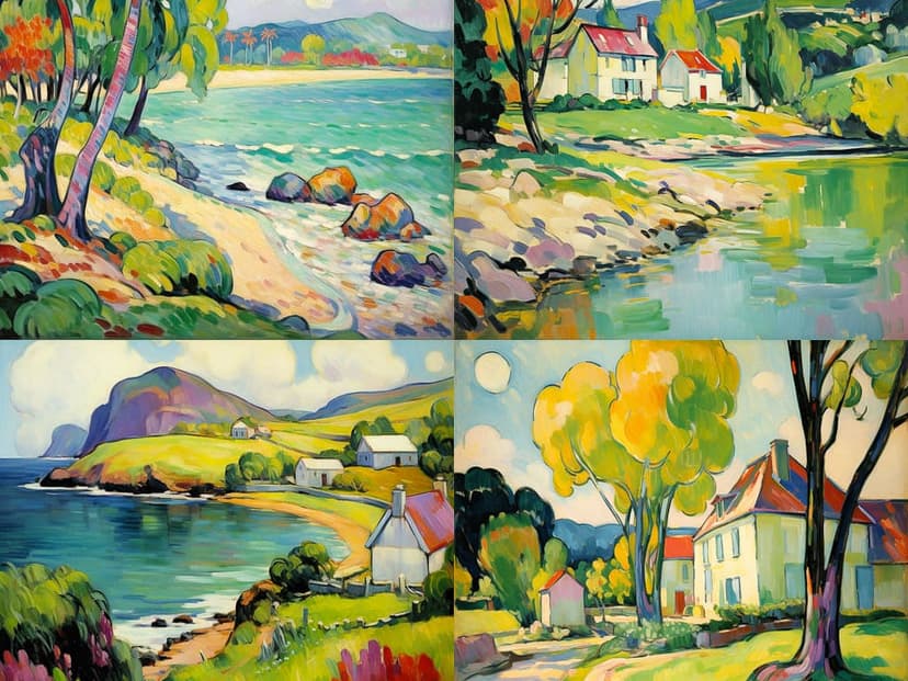 Vibrant Fauvism