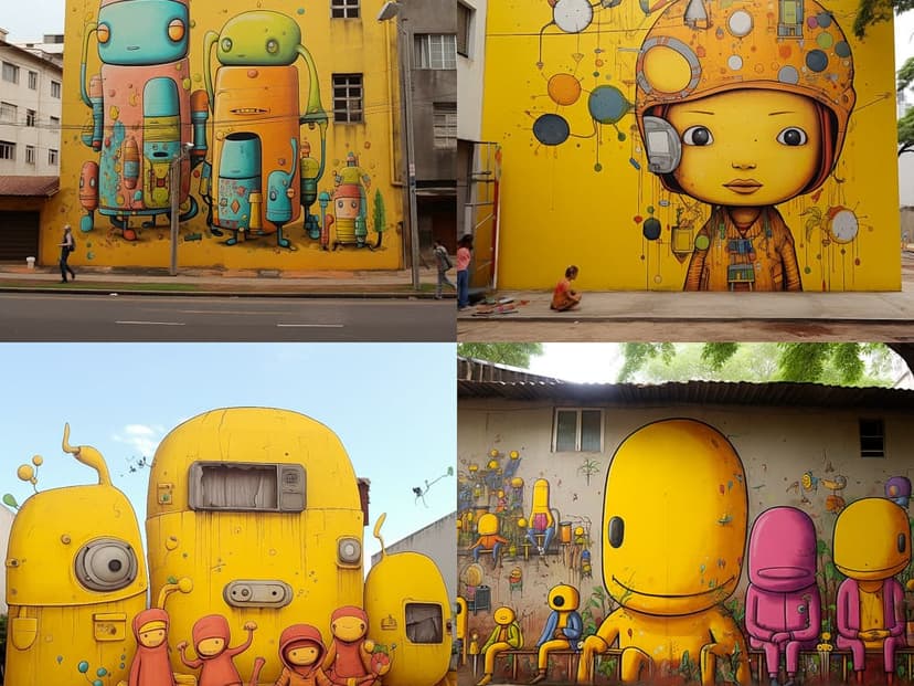 Vibrant Urban Graffiti
