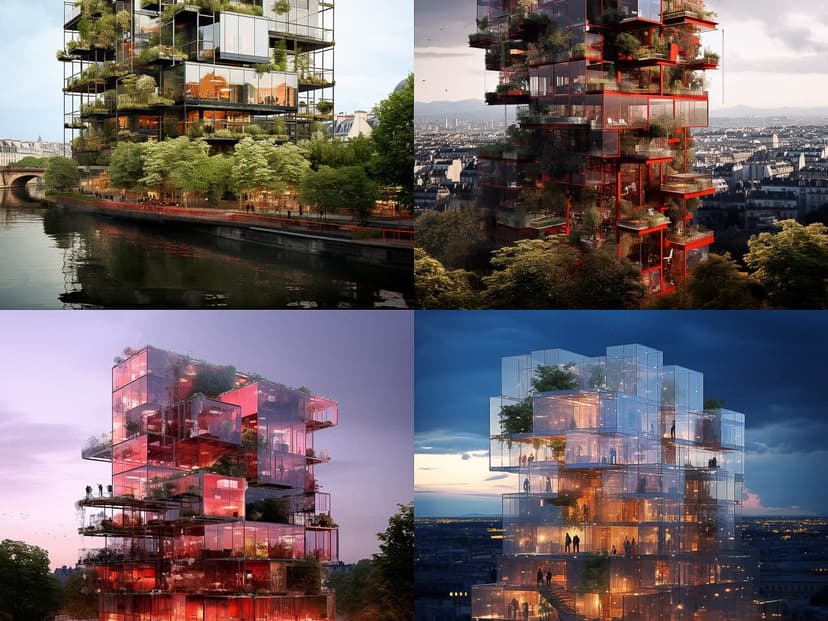 Futuristic Architectural Visualization