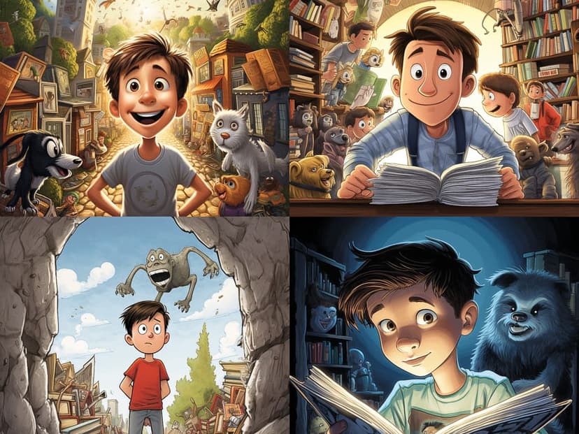 Whimsical Cartoon Style