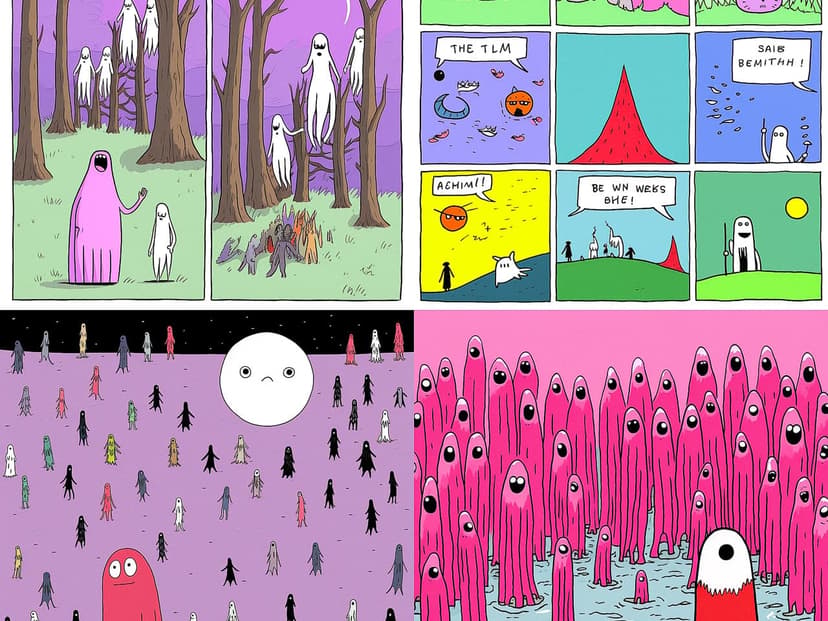 Surreal Cartoon