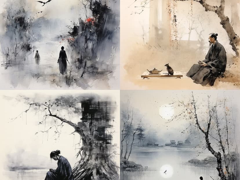 Ink Wash Painting
