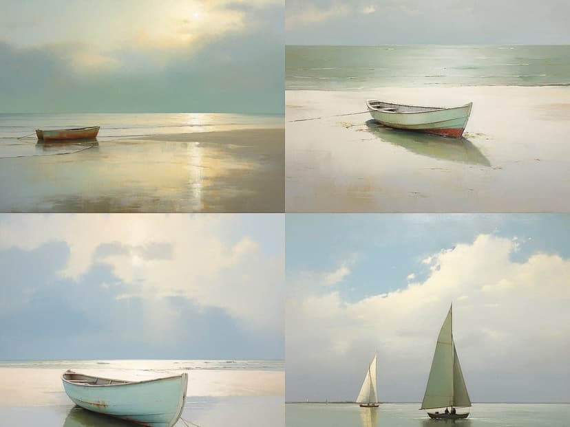 Impressionistic Seascape